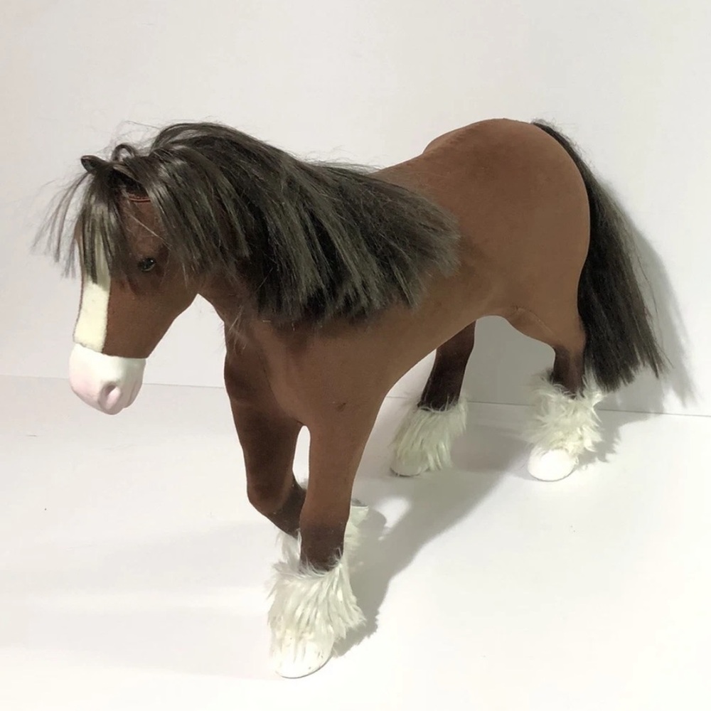 American Girl Retired 2014 Prancing Clydesdale Horse BKH36 Fits 18" Doll